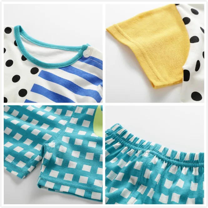 baby's complete set of clothing Summer Baby Short Sleeve for Clothing Boys Girls Cotton Suit for Children Two Clothes Sets for Babies Newborn Baby Girl Clothes newborn baby clothing set