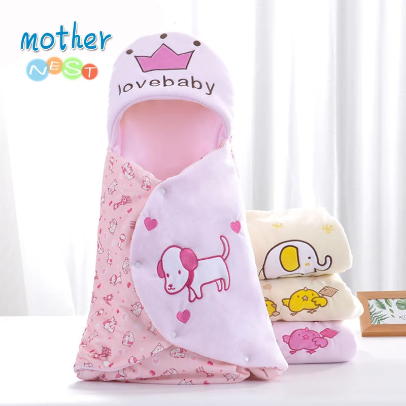 2018 Cute Style Baby Sleeping Bag for Stroller Newborn Toddler Sleeping Bags Autumn Wrap Warm Knitted Envelope for Infant Boys (4)