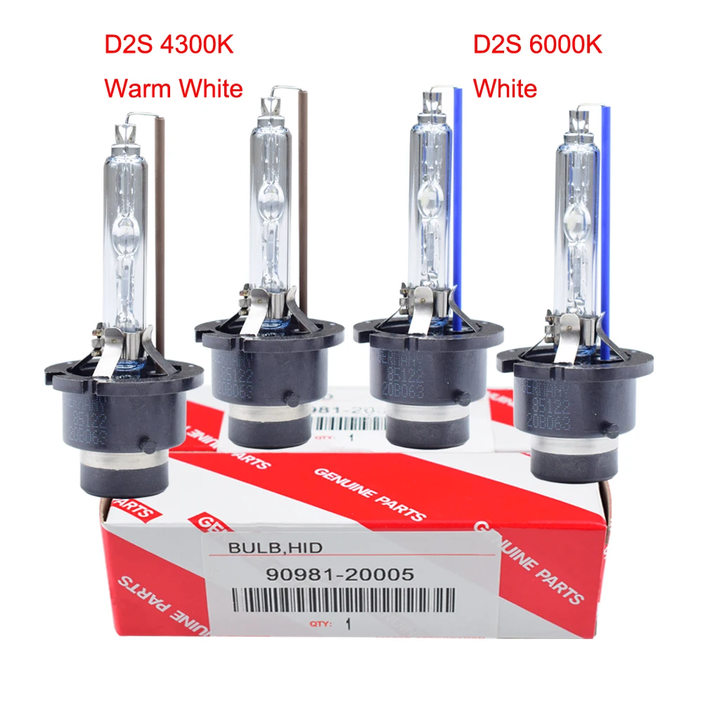 12V 35W D2S D2R D4S D4R Xenon Bulbs 4300K 6000K Xenon HID Lights Car Headlight For
