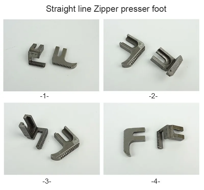 Застежка-молния, 1/4 прижимная лапка швейной машинки, Зиг заг швейная машина лапка, работа для BateRpak 106-RP кожаная Лапка, нестандартная