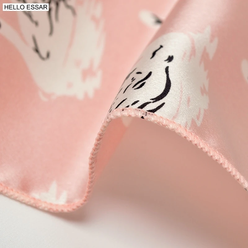 Korean version 50x50cm scarves small Kerchief Fashion Handle Bag Ribbon all-match Airline stewardess decoration scarf Party Gift - Image 6