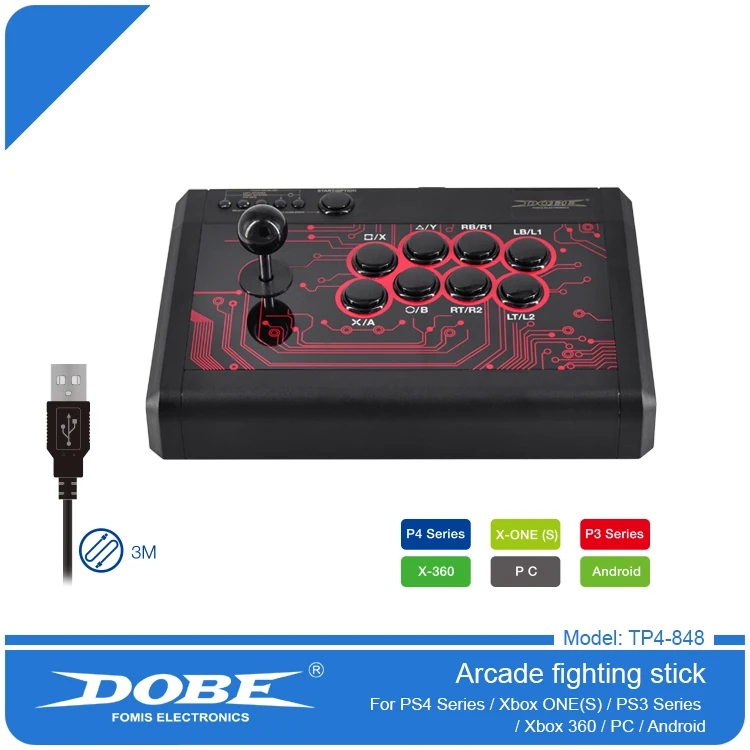 Новый аркадный боевой Стик для PS4 PS3 XBOX ONE Android DOBE TP4 848|Запасные части| |