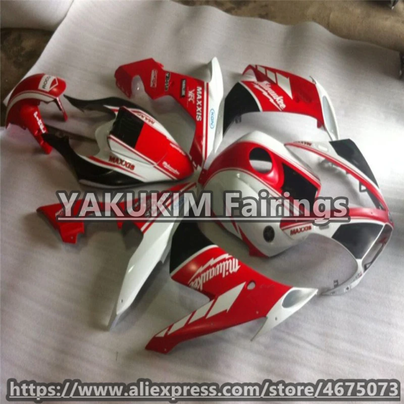 Впрыска ABS Обтекатели для YAMAHA YZF R1 2004 2005 2006 YAMAHA YZFR1 2004 2005 2006 YAMAHA R1 YZF1000 тела мотоцикл обтекатель