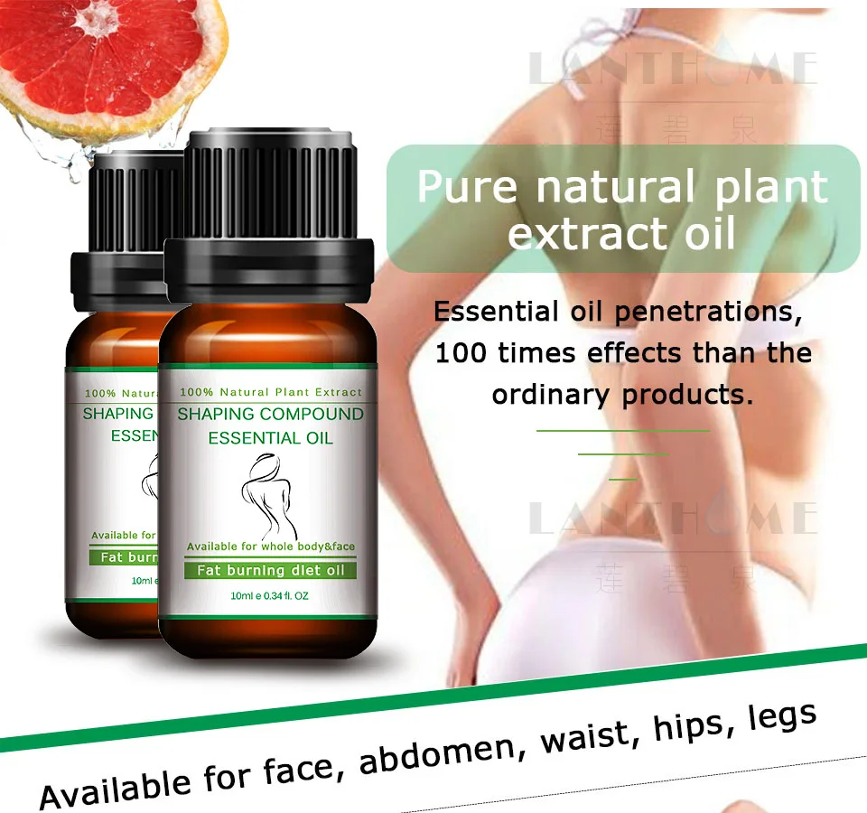 2017 Body Slimming & Firming essential oil 10ml Fat Burning Potent