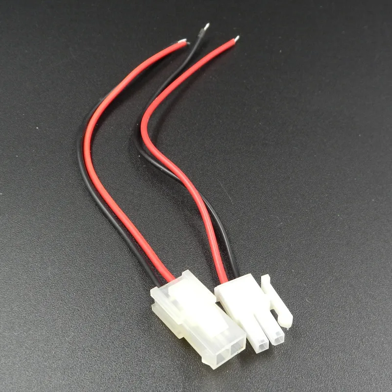 

2 PCS 2P Bring Line Plug-in Unit Connection Terminal Line Length 15 CM Connector 2 Position