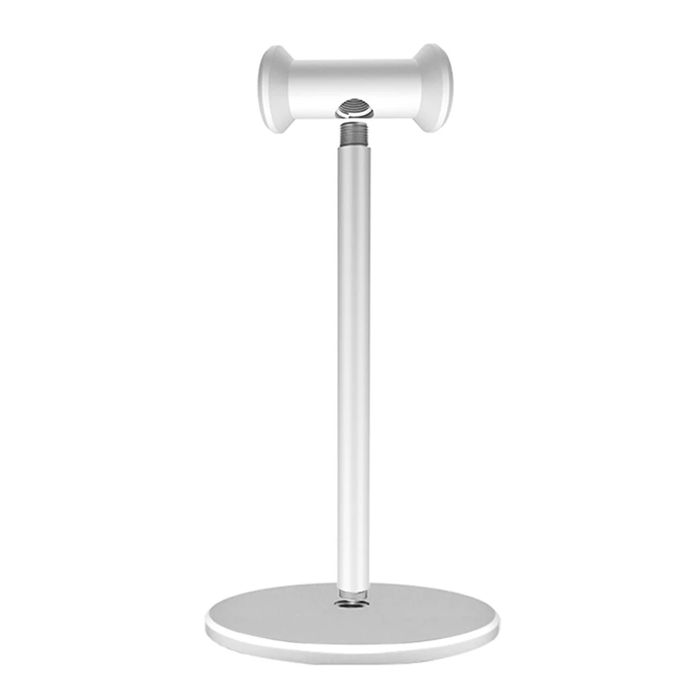 Worallymy Headphone Stand Earphones Detachable Aluminum Alloy Holder Stand Home Office Stable Desktop Headset Bracket