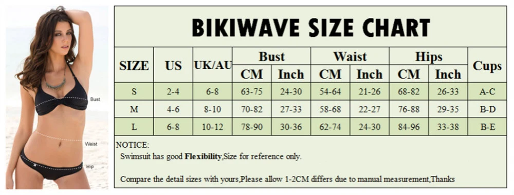 Bikiwave New Sexy Bikini 2019 Ruffle Beach Sexy Swimwear Off Shoulder Bikinis Set Women Push Up Swimsuit Bathing Suit Beach Wear