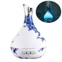 Штепсельная вилка австралийского стандарта фарфоровый Декор масляный диффузор светодиодный Цвет Ночной светильник с выпуском холодного ароматизирующего пара увлажнитель для Офис Йога