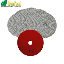 Best Offers 6pcs 125MM G200# Diamond flexible Wet polishing pad for stone, white bond, Spiral type Dia5" Free-shipping Best Offers 6pcs 125MM G200# Diamond flexible Wet polishing pad for stone, white bond, Spiral type Dia5" Free-shipping