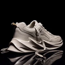 Sooneeya/бежевые, черные, белые кроссовки; Мужская мода; сезон весна-осень; Вулканизированная обувь; мужские профессиональные кроссовки; прогулочная обувь для взрослых