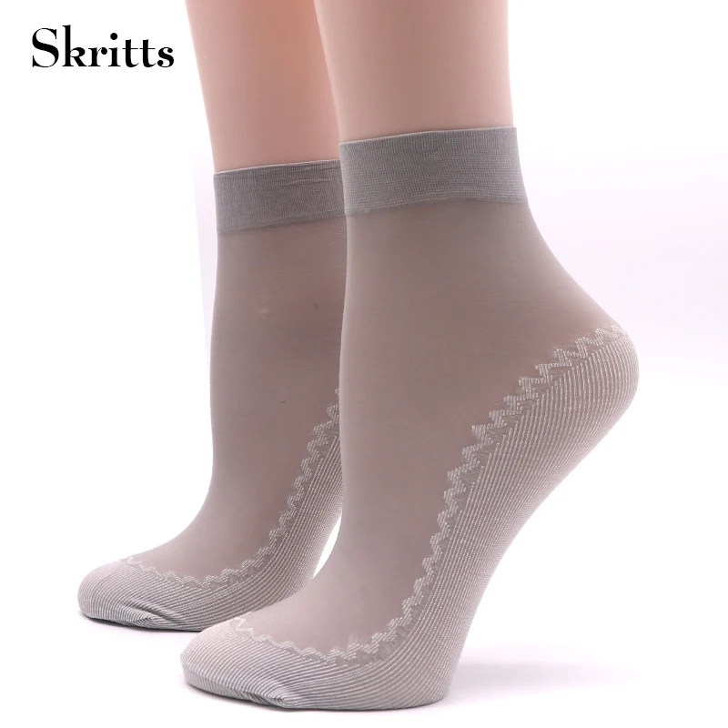 15Pairs Skritts Sexy Lace Socks for Women Spring Summer Thin Sock