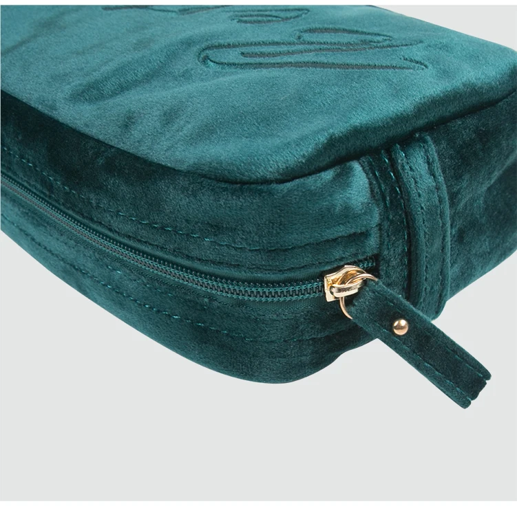 Дизайн косметический портативный мешок большой емкости Девушка роскошный подарок бархатный Макияж сумка папка для квитанций