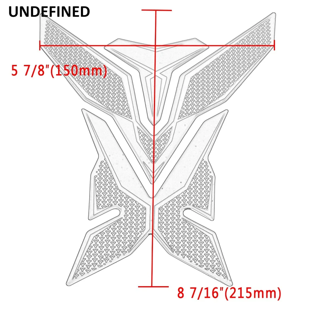 3D наклейка на бак для мотоцикла, бензиновый бак, масляный бак, накладка, протектор, Fishbone, наклейки для Honda, Suzuki, Kawasaki, NINJA, 250, универсальный