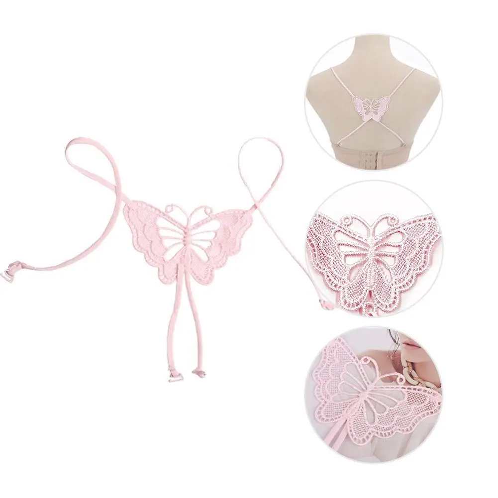 Women Fashion Sexy Decorative Adjustable Seam Underwear Cross Bra