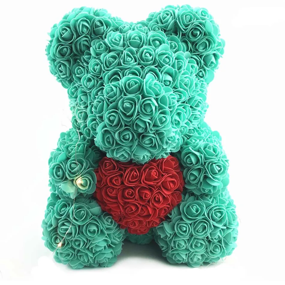 Ликвидация 40 см Румяна наш en peluche Роза наша Роза искусственное dcoration cadeau du Jour de Valentine