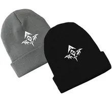 Модная шапка в стиле аниме Touhou Project Remilia Scarlet, хлопковая вязаная Лыжная Шапка в стиле хип-хоп, мешковатая шапка, зимняя шапка для косплея, теплый подарок