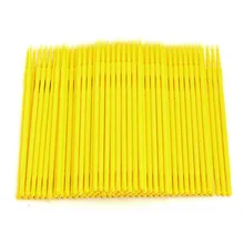 Хлопковая тампон универсальная щетка одноразовые материалы зуб аппликаторы для губ ресницы щетка разгрузка Прямая Set11