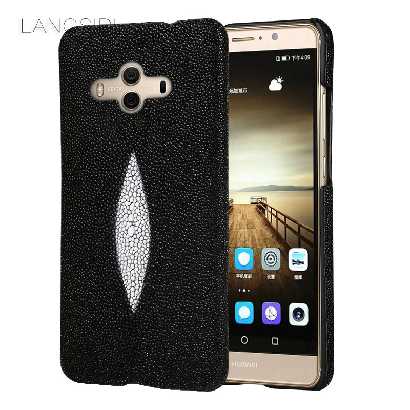 

wangcangli brand mobile phone case pearl fish half a pack of mobile phone case For Huawei Mate 10 phone case custom processing
