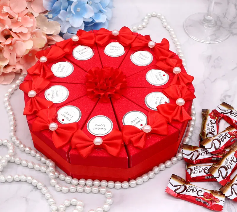 33 цвета, свадебные украшения, стол для хранения конфет, Подарочная коробка, Decoracion Fiestas коробки для конфет, белый галстук-бабочка декор конфет картонная коробка - Цвет: 15