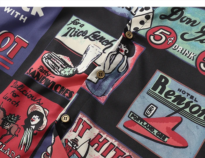 Рубашки мужские повседневные уличные мужские 2019 Лето Хип-хоп рубашки модные пляжные с коротким рукавом с отложным воротником Гавайские