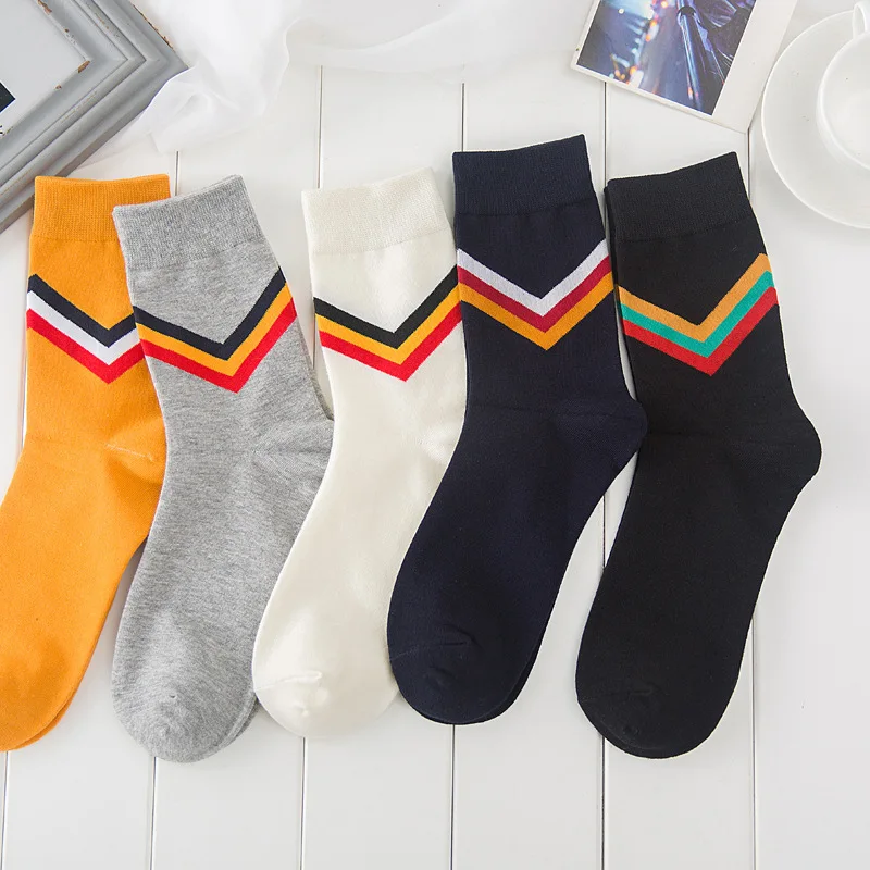 Image PEONFLY Autumn And Winter New Pattern In Cotton Leisure Time Socks Korea Tide Socks No Foot lousy Kick No Rise The Ball