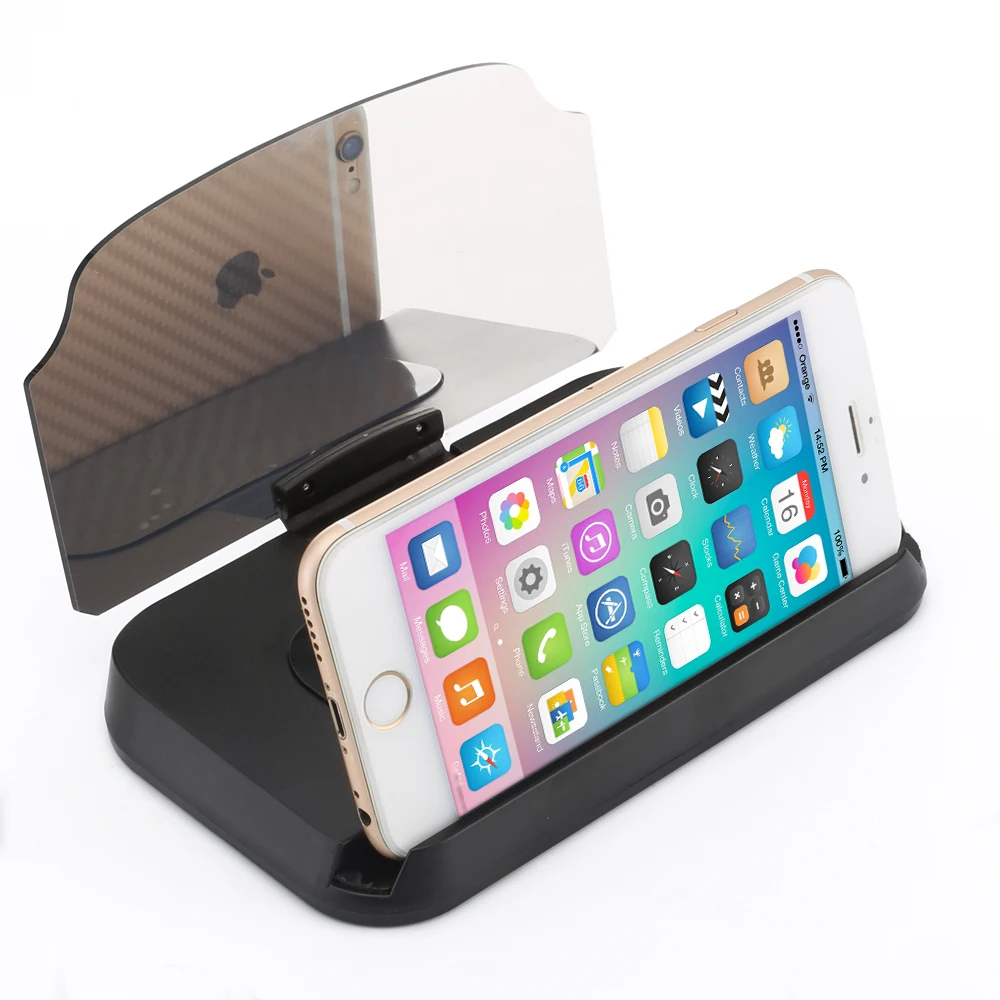 

HUD Head Up Navigation Display Holder for Samsung for Iphone Phone Holder for Car head up GPS Device Car Windscreen Projector