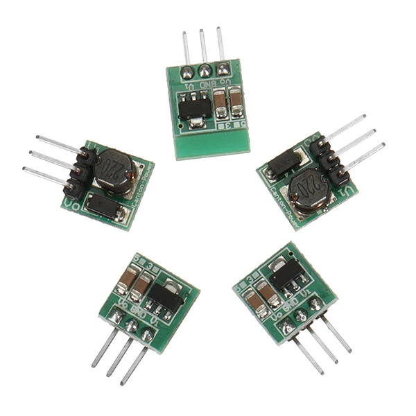

5pcs DD0503MA DC 3.3-6V To 3.3V Step Down Converter Buck Module For 18650 ESP8266 CC1101 SI4432