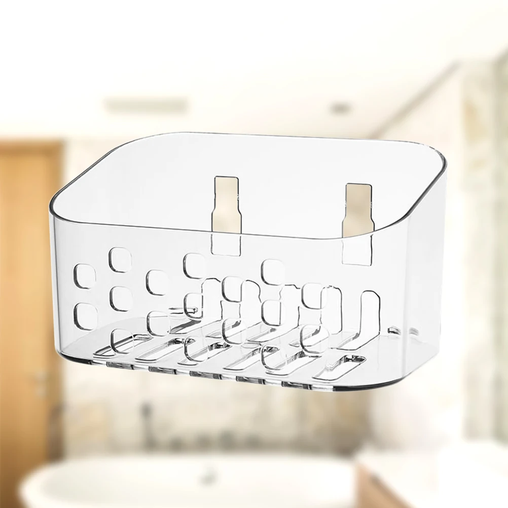 Кухонная корзина для хранения в ванную Дырокол бесплатно Leachate без сверления самоклеящаяся полка стойка для хранения корзины для туалета кухни