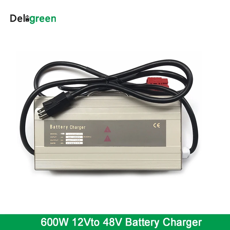 

600W 24V 20A 36V 15A 48V 15A GNE Charger for Lead Acid Li-ion 18650 Pack High Power Smart Charger