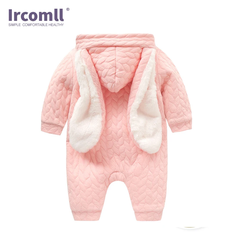 Детская одежда Ircomll Осенний комбинезон с капюшоном для мальчиков и девочек