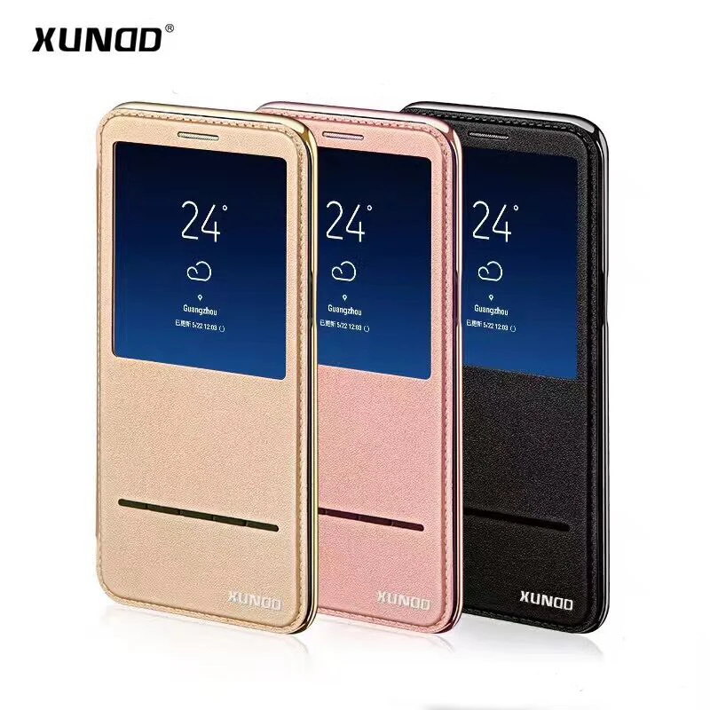 imágenes para XUNDD Peik serie caso de la cubierta Del Tirón de Lujo para Samsung Galaxy S8/S8 más dura de la PC Transparente caja Trasera con vista de la ventana de envío de la gota imágenes para XUNDD Peik serie caso de la cubierta Del Tirón de Lujo para Samsung Galaxy S8/S8 más dura de la PC Transparente caja Trasera con vista de la ventana de envío de la gota