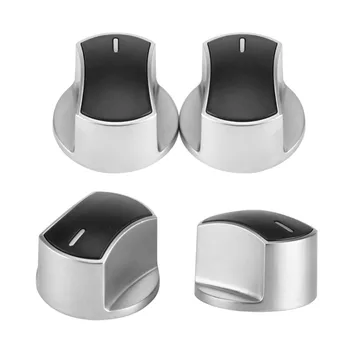 

2pcs Universal Gas Stove Cooker Part Control Handle Knobs Knob Replacement Metal Rotary Switch Kitchen Gas Stove Cooker Part
