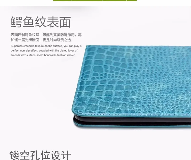 Роскошные картины крокодила T815 tablet чехол для Samsung Galaxy Tab S2 9,7 T810 sm-t815 T819 Случаи кожаный чехол со стойкой обложка+ Pen