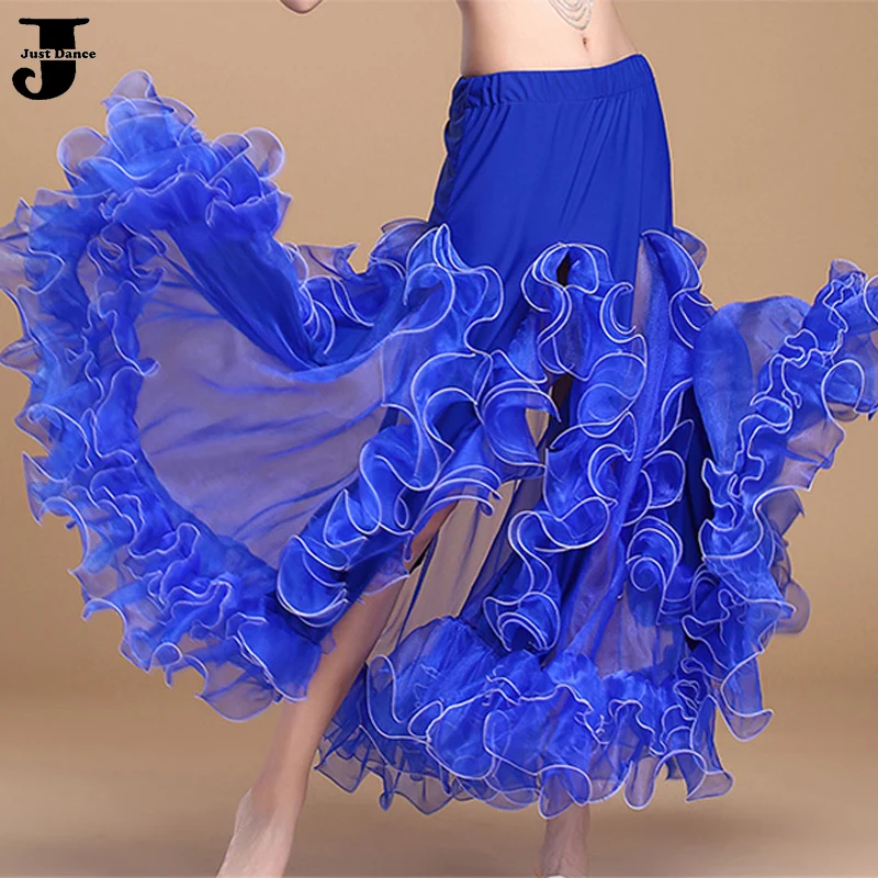 

2016 Long Gypsy Skirts Bellydance Skirt Cheap Belly Dance Costume Indian Clothes Fashion Costumi Danza Del Ventre Bollywood