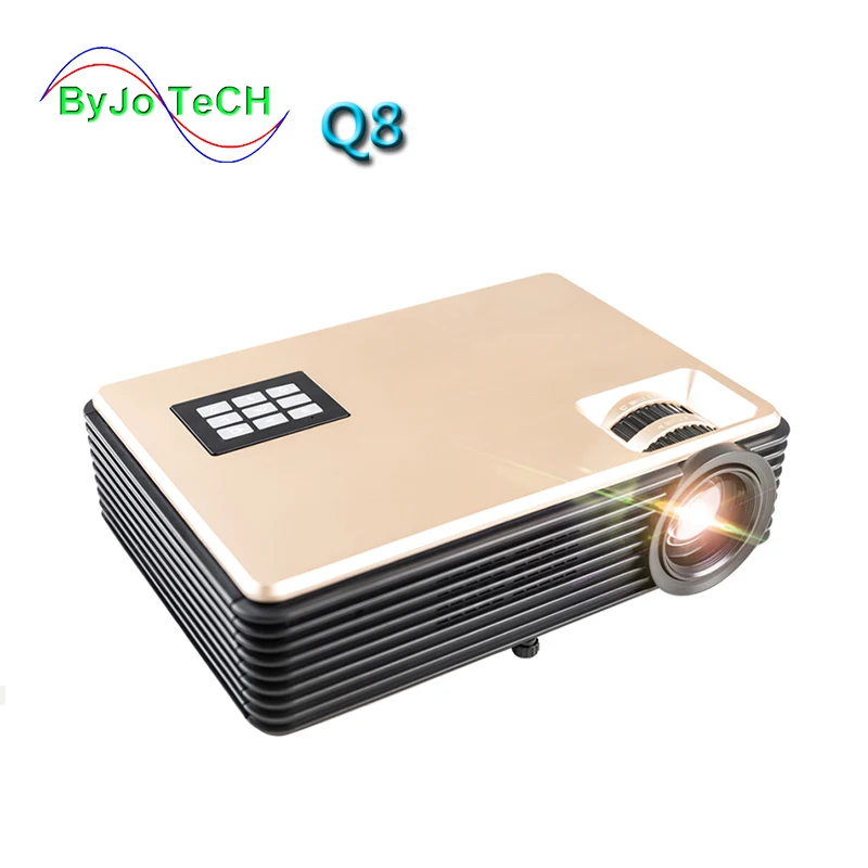 ByJoTeCH Q8 NEUE 5000 lumen Voller 1080 P 4 K 2 K Android Projektor WIFI Bluetooth Heimkino Beamer Unterstützung USB HDMI Proyector ByJoTeCH Q8 NEUE 5000 lumen Voller 1080 P 4 K 2 K Android Projektor WIFI Bluetooth Heimkino Beamer Unterstützung USB HDMI Proyector