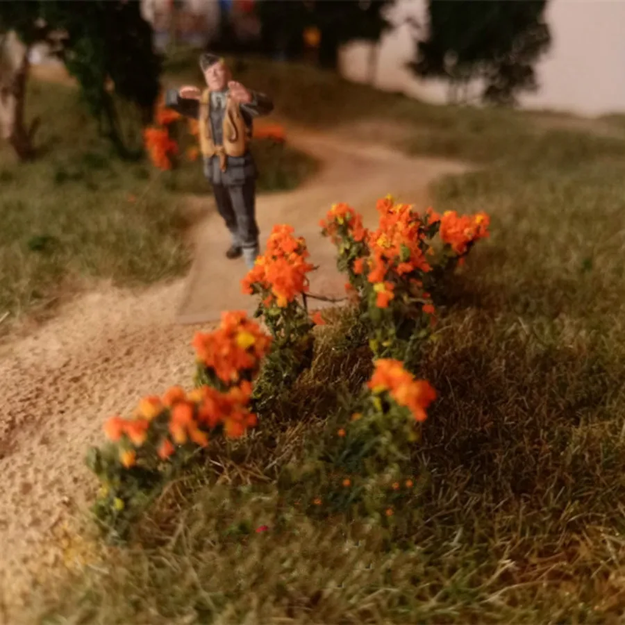 architecture model grass flock brush (5)
