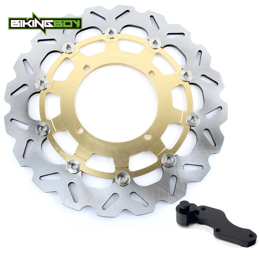 BIKINGBOY для Suzuki RM Z RMZ 250 2007 2017 450 2005 RMX 10 12 оверсайз 320 мм кронштейн ротора переднего
