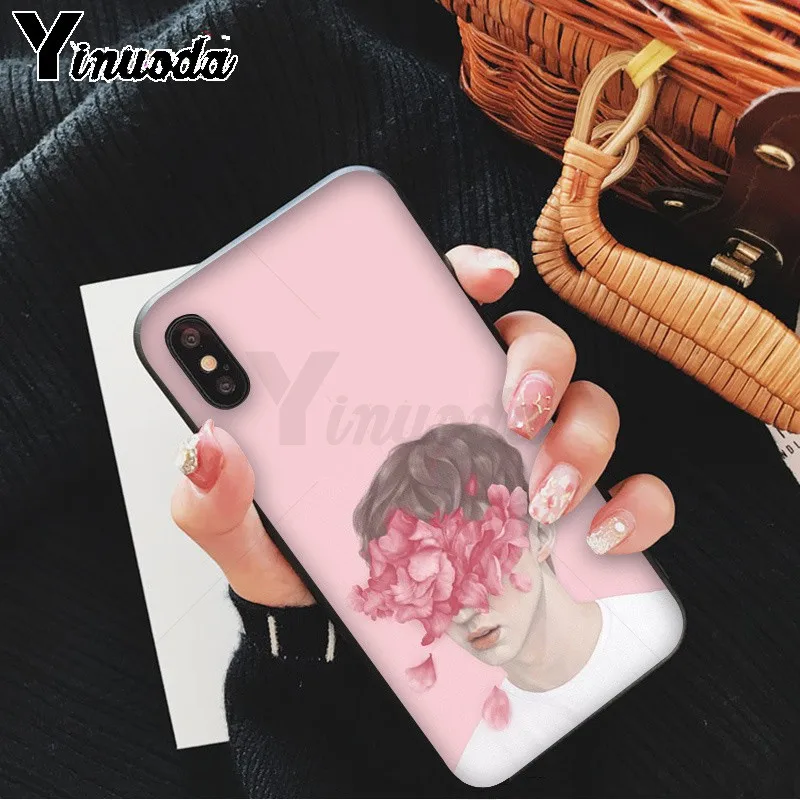 Yinuoda Troye Sivan Wild TPU Мягкий силиконовый чехол для телефона iPhone X XS MAX 6 6s 7 7plus 8 8Plus 5 5S SE