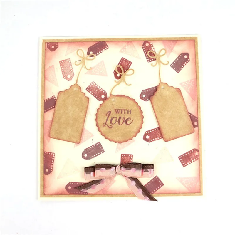 

Eastshape Tags Metal Cutting Dies Decor Frame Dies DIY Scrapbooking Card Making Album Embossing Crafts Die Cut for New 2019