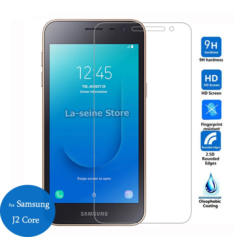 Закаленное стекло для samsung Galaxy J2 Core защита экрана 9h защитная пленка на J2Core J 2 5,0 дюйма