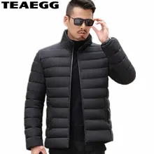 TEAEGG черный Для мужчин s зимние куртки и пальто больших Размеры 4XL 5XL Для мужчин одежда осень-зима куртки, пальто для мужчин верхняя одежда AL1344