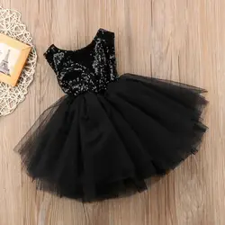 Ins мини Детская пачка платье модное платье для маленьких девочек сетчатые Однотонное платье принцессы Блёстки Halo любовь одежда 3 цвета