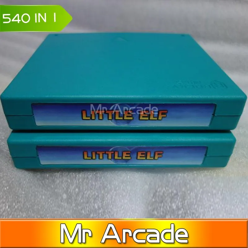 520 в 1 обновление до little elf 540 jamma Аркада мульти игра borad выход CGA VGA аркадные боевые