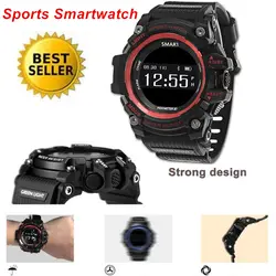 Новые спортивные Smartwatch для мужчин водостойкие Носимых устройств сердечного ритма мониторы Bluetooth Shake эспандер ДЛЯ ФИТНЕССА трекер Смарт