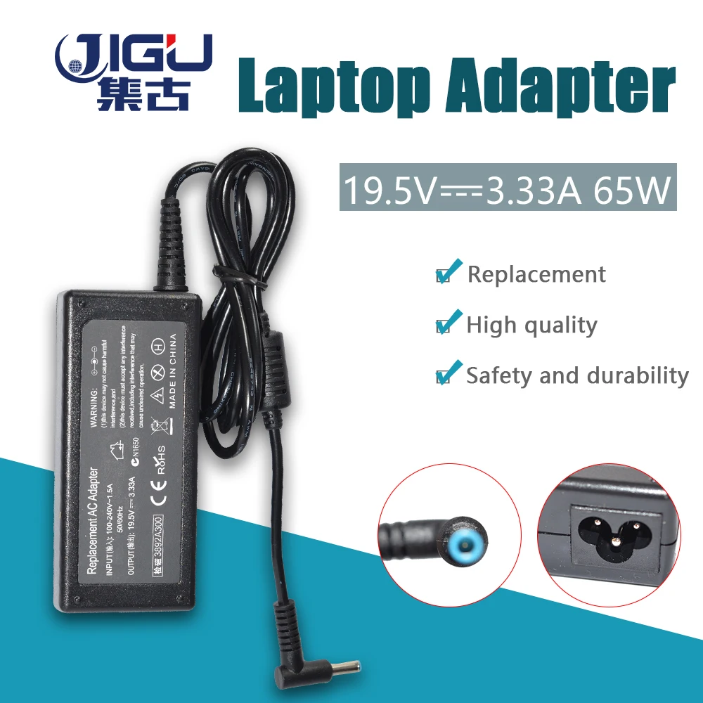 Адаптер переменного тока JIGU 19 5 в 4 а 3 0 * мм для ноутбука HP Envy4 Envy6 K001TX C8K20PA TPN-F112 F113