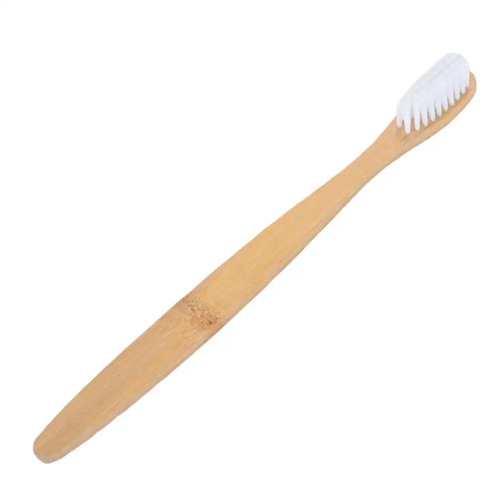 1 предмет для взрослых Экологичная деревянная зубная щетка Новинка бамбука Зубная щётка Capitellum бамбуковое волокно деревянной ручкой