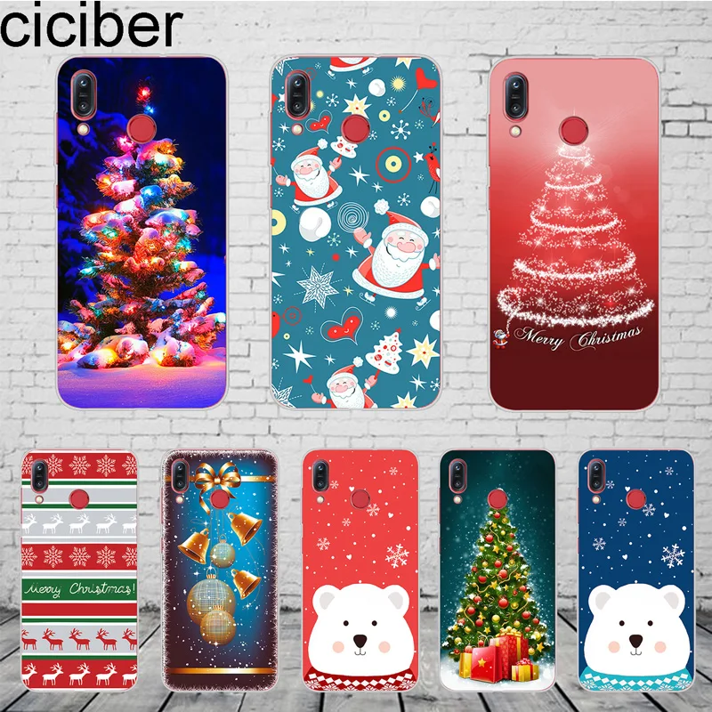 

ciciber Merry Christmas For ASUS Zenfone 4 Max Plus Pro ZC520KL ZC554KL For ZenFone Max Plus M1 ZB555KL ZB570TL Phone Case Soft