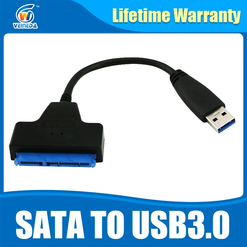 

USB3.0 SATA Adapter Converter Cable for 2.5'' Laptop High Speed 5Gbps Hard Drive to Computer Converter