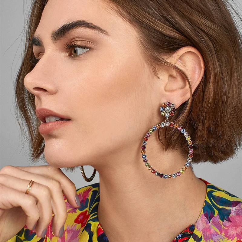 Висячие серьги FASHIONSNOOPS в богемном стиле модные ювелирные украшения для свадьбы