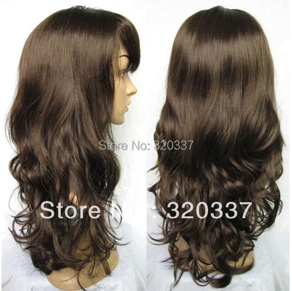 HOT Sale Women Synthetic Wigs Stylish Wavy Full Head Wigs Hair